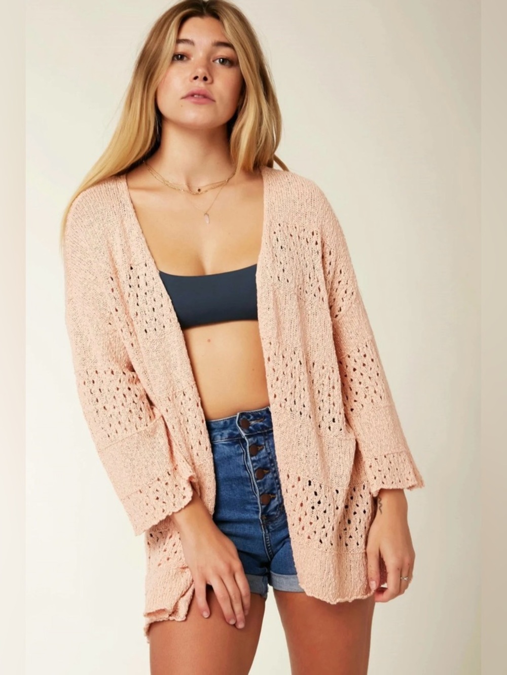 O’Neil | Blush Moonlight Cardigan